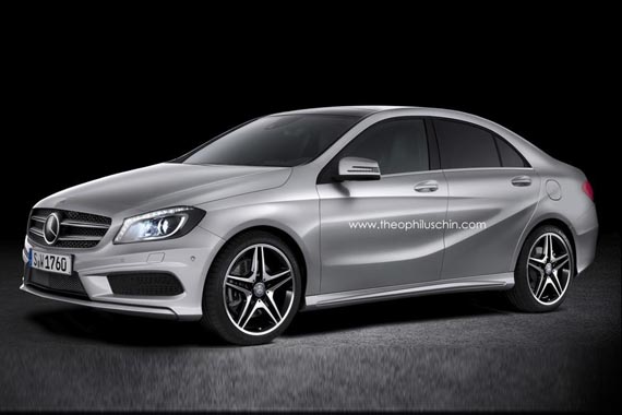 新一代奔驰A级将推三厢版 2018年上市