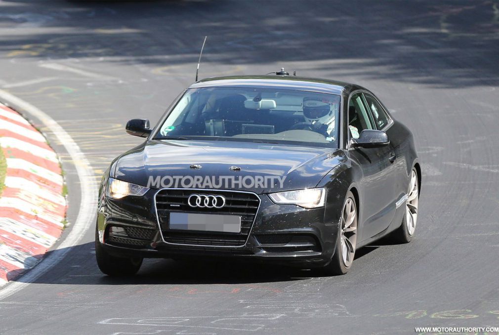 新一代奥迪A5谍照曝光 将于2015发布