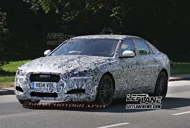 新一代捷豹XF谍照曝光 预计2016年上市