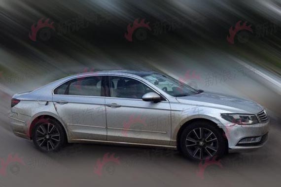 成都车展首发量产版 上海大众NMC谍照