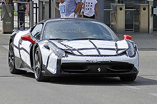 法拉利458 M谍照首次曝光