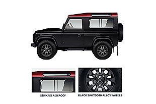 限量50部 路虎发布卫士非洲版