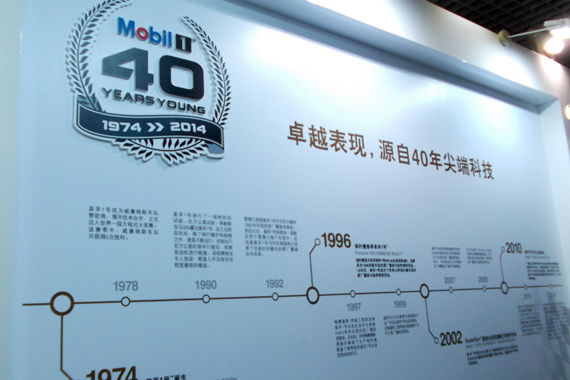 美孚1号润滑油亮相2014大连国际车展