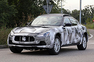 2016款玛莎拉蒂Levante原型车谍照首曝