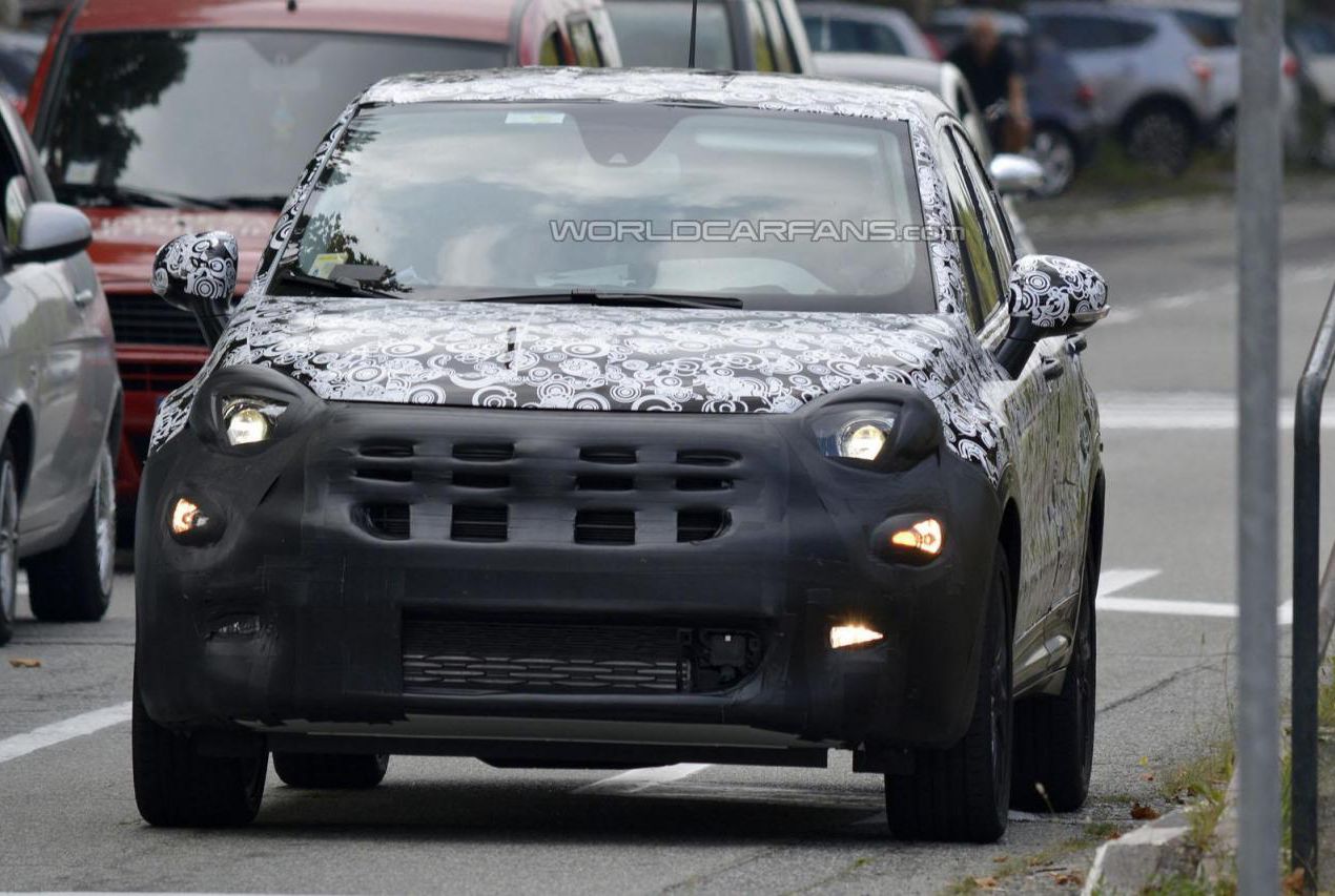 菲亚特500X谍照曝光 今年秋季上市