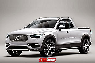 设计师的玩具 沃尔沃XC90皮卡假想图