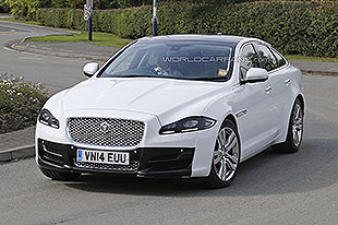 小幅提升 改款捷豹XJ实车谍照曝光