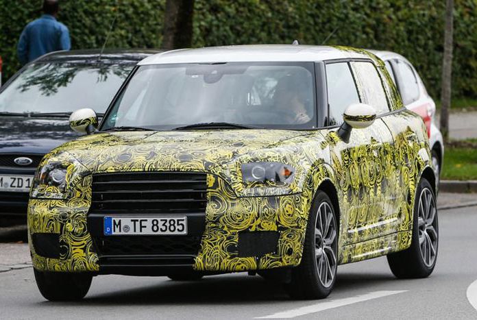 新MINI Countryman谍照曝光 2017年上市