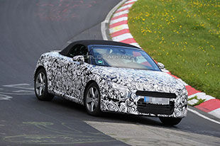 2015款奥迪TT Roadster谍照曝光