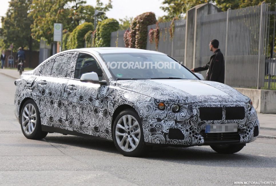 宝马1系轿车谍照曝光 或2015年底发布