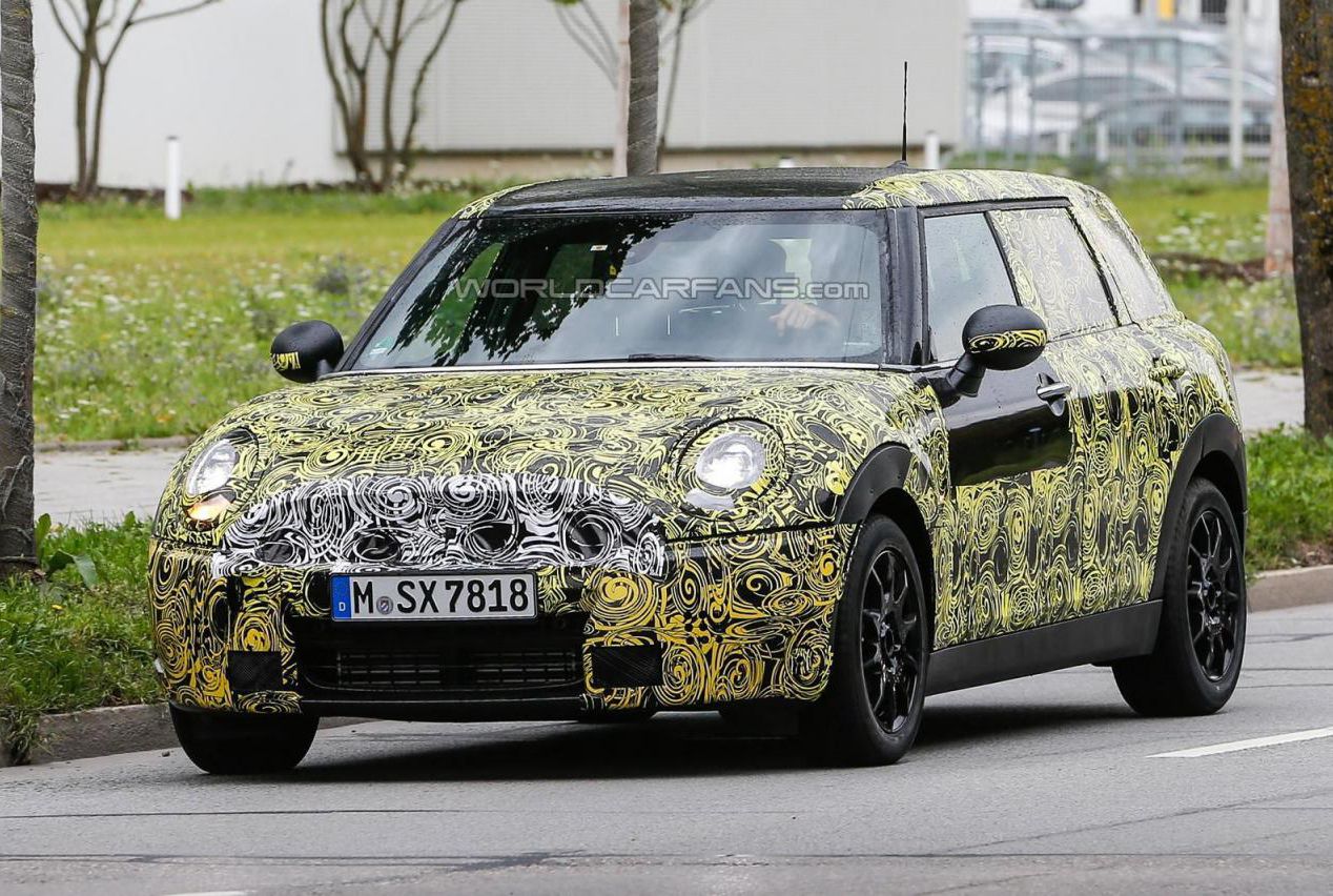 新一代MINI Clubman谍照曝光 2015年发布