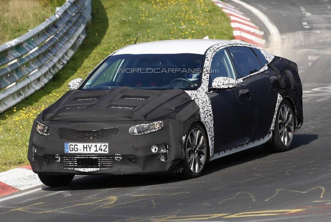 新一代起亚K5谍照曝光 2015年首发