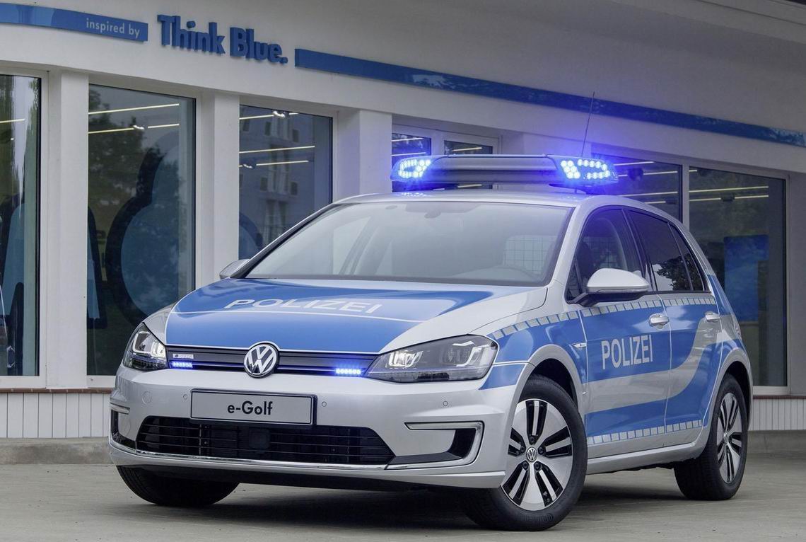 大众发布高尔夫电动警车 续航190公里