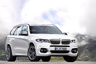 宝马X7模拟图 2017年或2018年正式发布