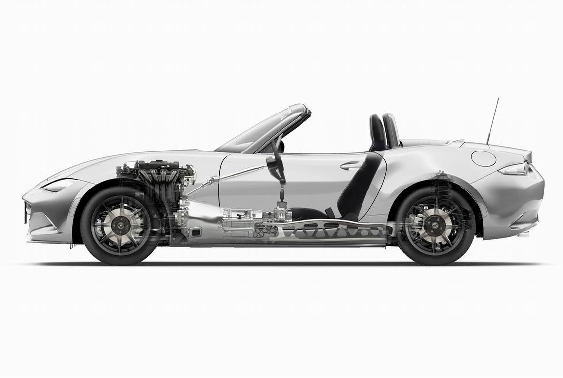 马自达MX-5参数曝光 仅重1020千克