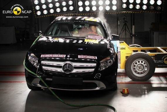 奔驰GLA获Euro-NCAP五星最高安全评级