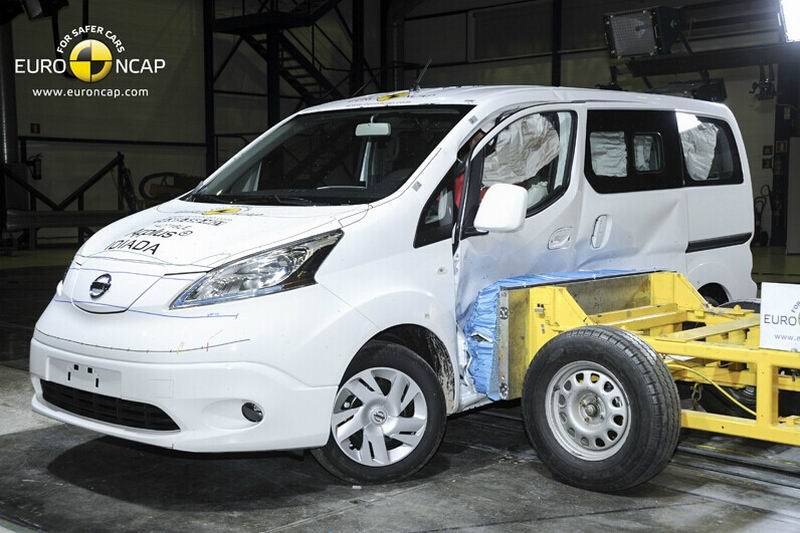 日产e-NV200电动车获Euro-NCAP三星评级