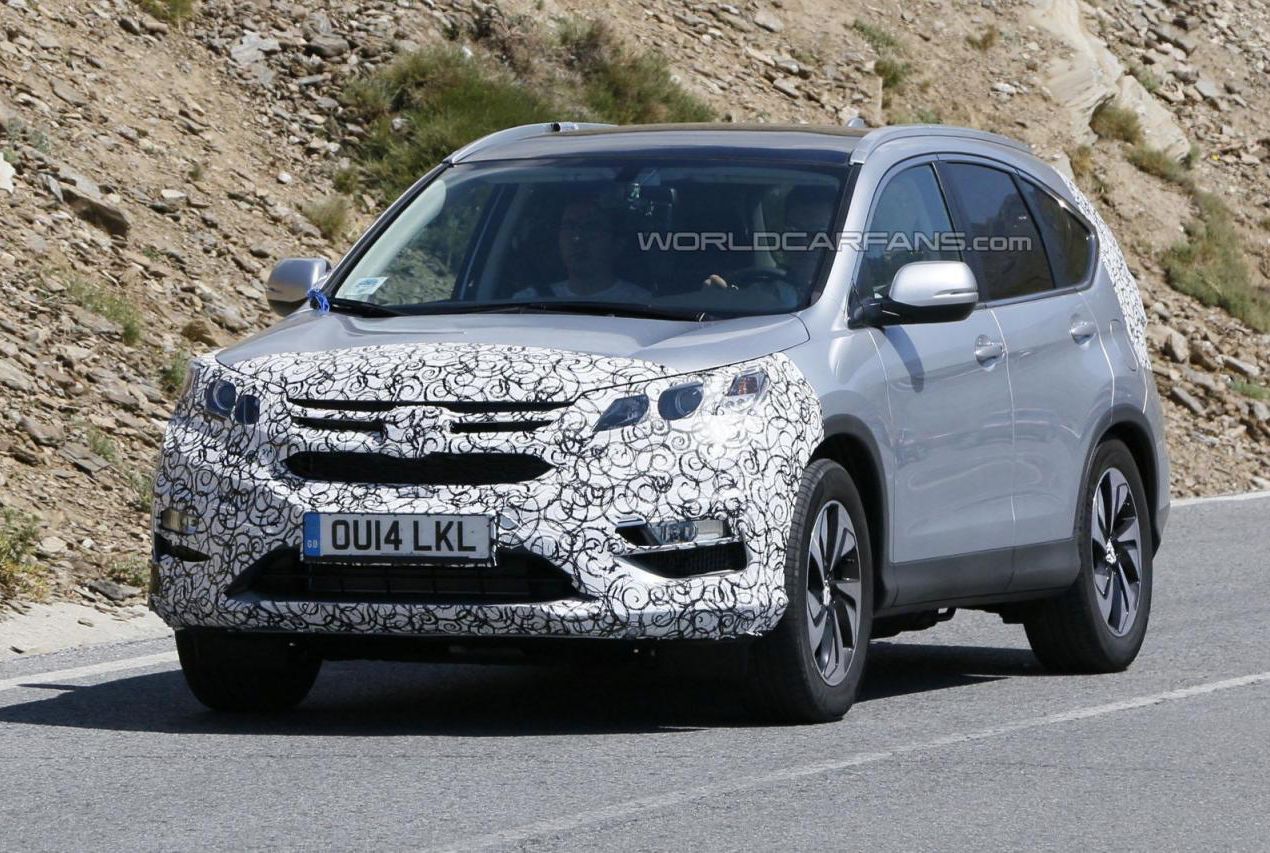 改款本田CR-V谍照曝光 预计明年推出