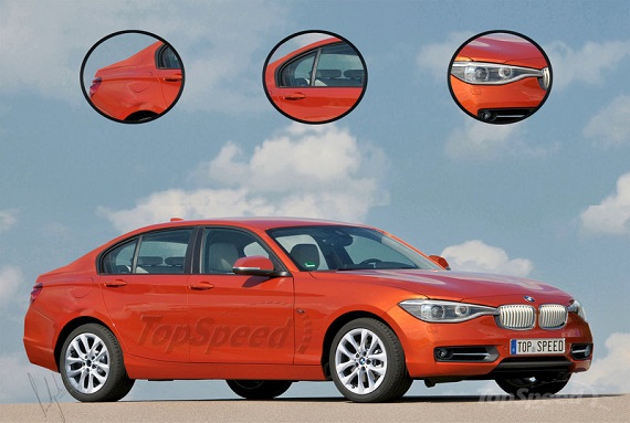 新宝马1系四门轿车疑似官图 巴黎车展发