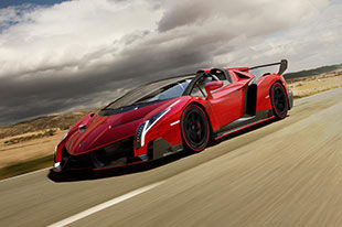 兰博基尼Veneno Roadster叫价480万欧元