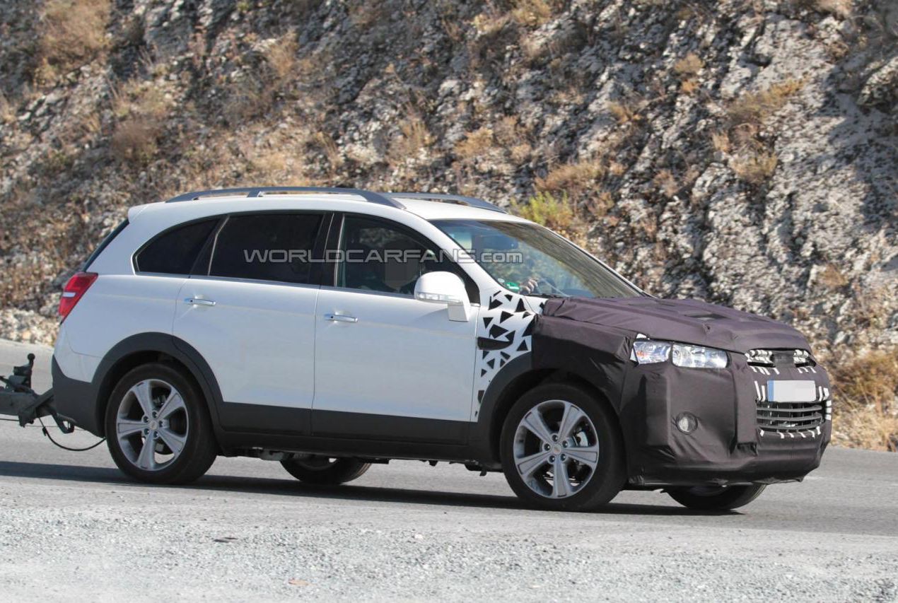 改款雪佛兰科帕奇谍照曝光 外观小改