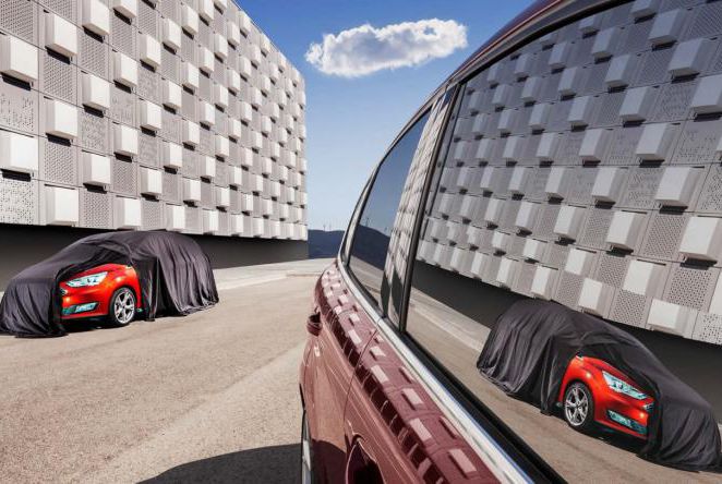 改款福特C-MAX预告图 巴黎车展首发