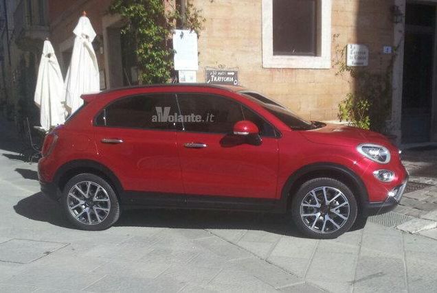 菲亚特500X图片曝光 将亮相巴黎车展