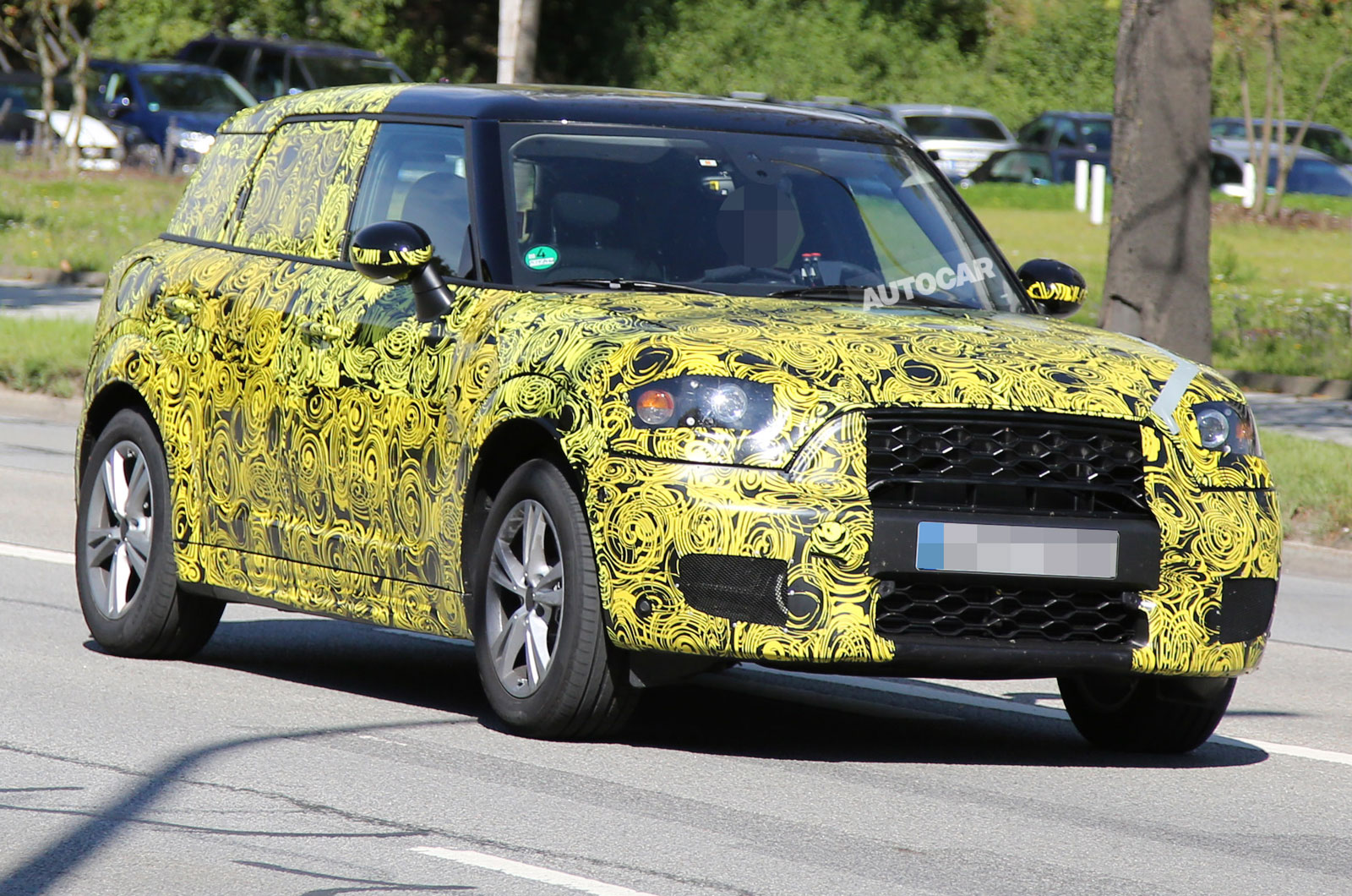 新一代MINI Countryman路试谍照曝光