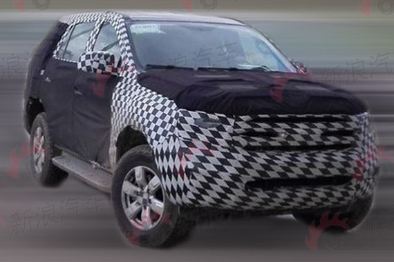 江铃福特Everest越野车国内曝光