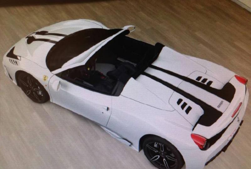 法拉利458 Speciale Spider 将亮相巴黎