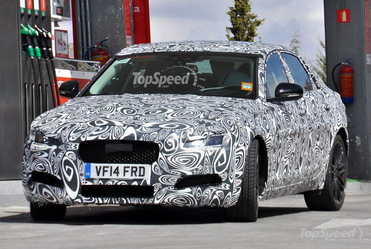 新一代捷豹XF谍照曝光 或明年底发布