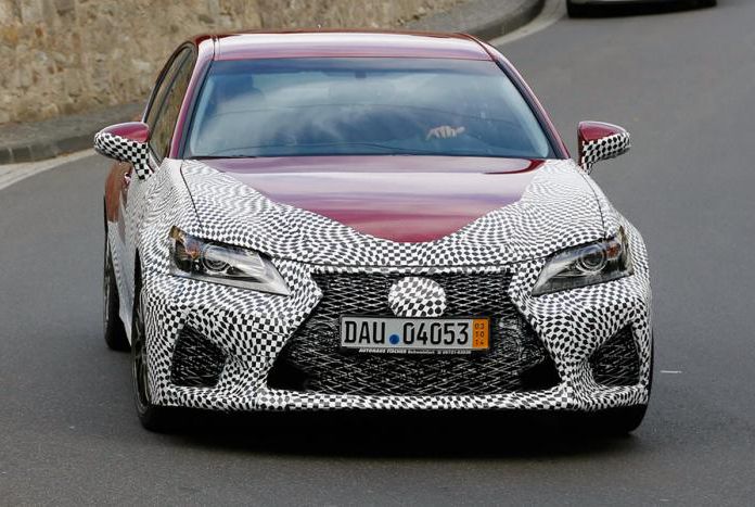 雷克萨斯GS F谍照首度曝光 2016年上市