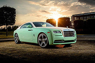 Michael Fux为劳斯莱斯幻影换装石灰绿