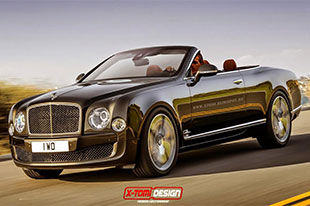 帅的没朋友 宾利慕尚Speed敞篷假想图