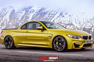 疯子的新玩具 宝马M4皮卡效果图