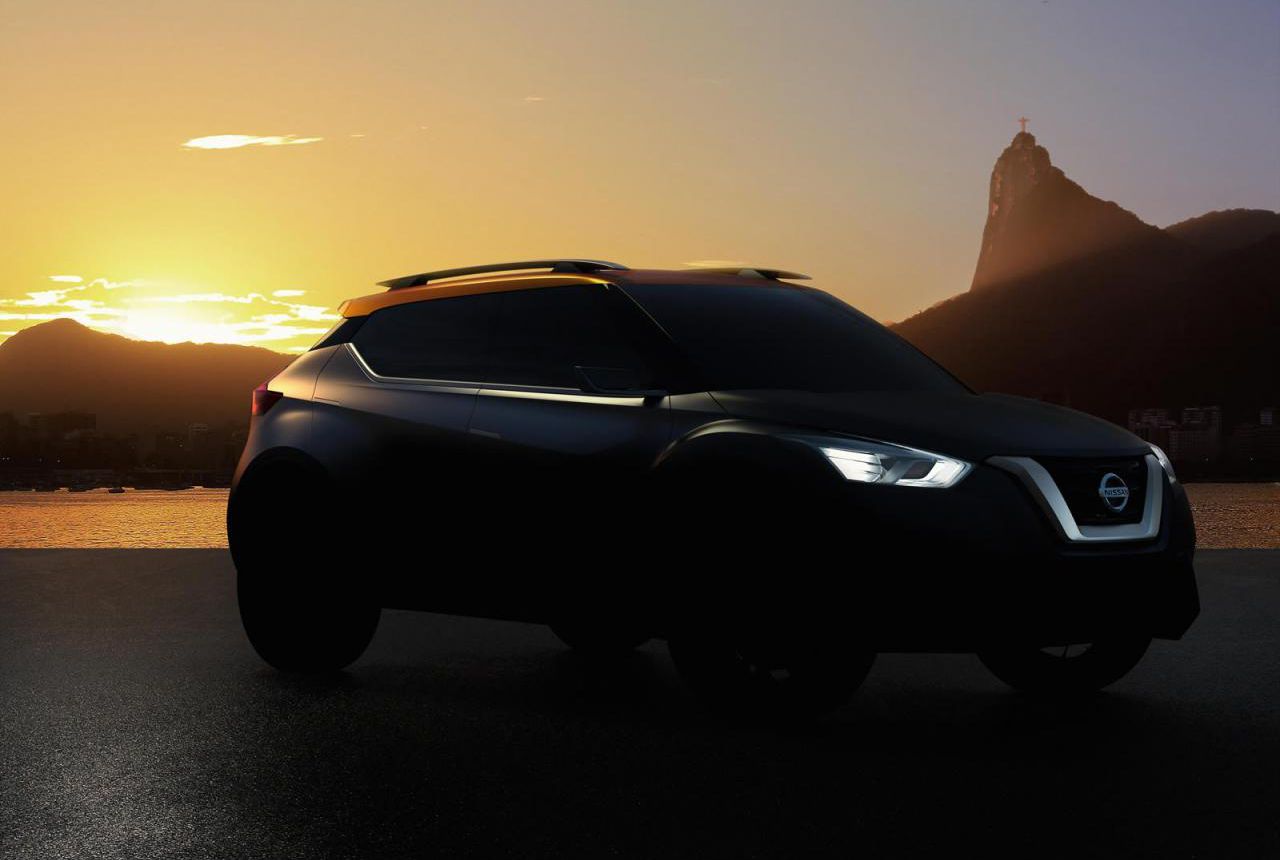 日产发布新概念车预告图 将亮相圣保罗