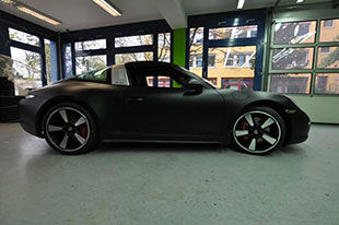 Print Tech发布磨砂黑保时捷991 Targa