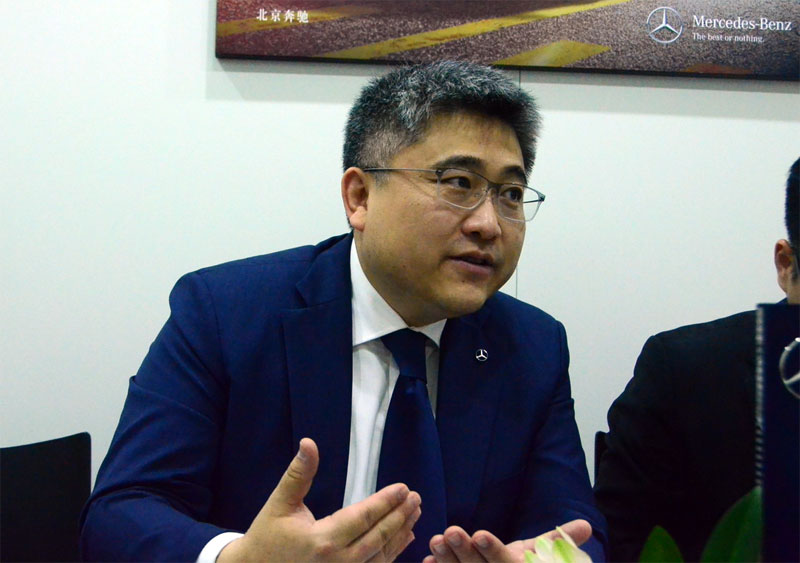 奔驰段建军：国内市场表现增长近30%