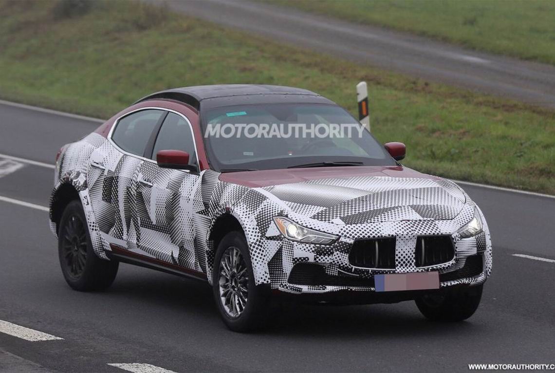 玛莎拉蒂Levante谍照曝光 明年投产