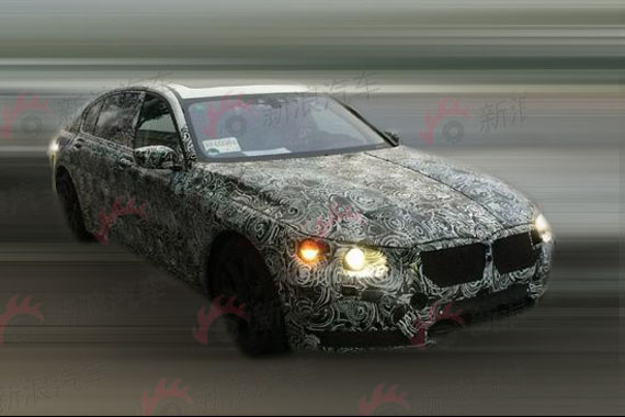 全新平台 宝马换代7系国内曝光