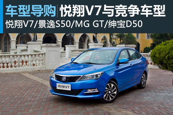 长安悦翔V7将广州车展上市 竞争车型盘点