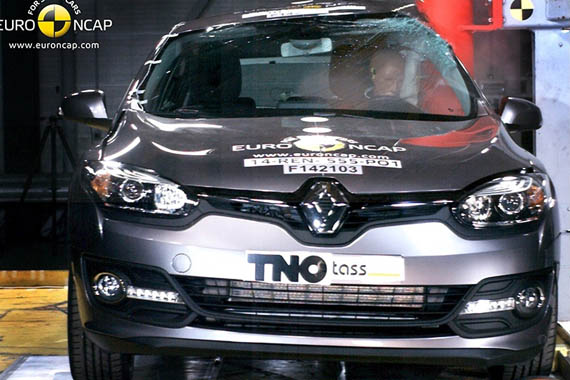 雷诺梅甘娜获Euro-NCAP四星安全评级