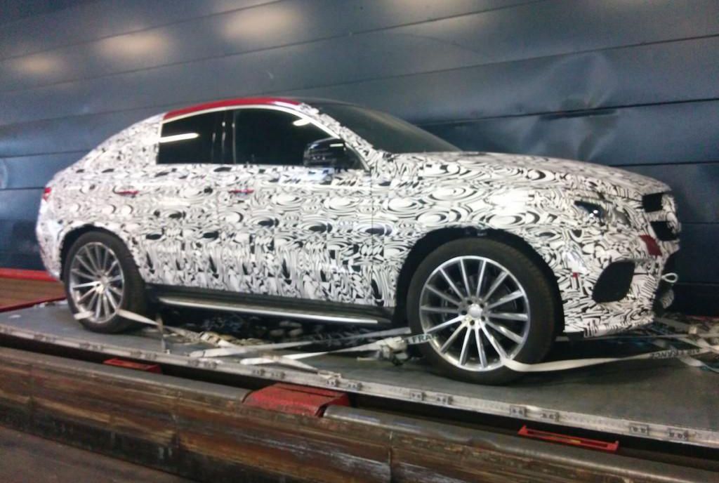 奔驰MLC AMG谍照曝光 或明年底上市