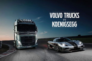 约吗？沃尔沃卡车头挑战科尼塞克