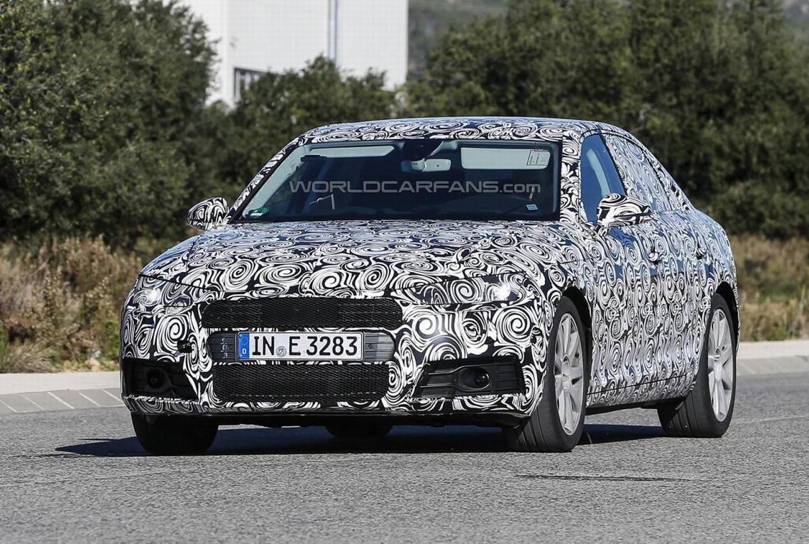 新一代奥迪A4谍照曝光 2015年发布