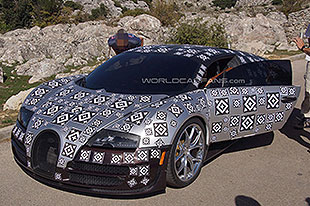 布加迪威航继任车型谍照曝光