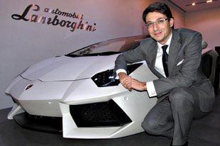 访兰博基尼汽车亚太区总经理Andrea Baldi