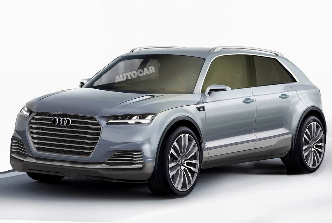 奥迪Q8假想图曝光 确认量产