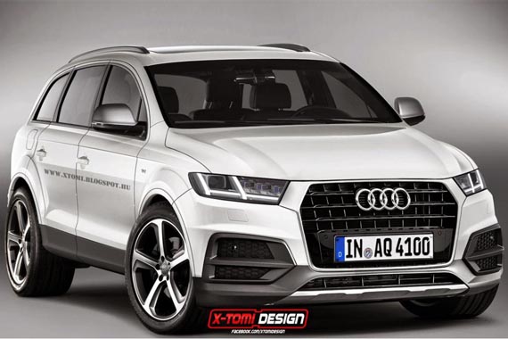 全新第二代奥迪Q7颠覆性设计 预赏图曝光