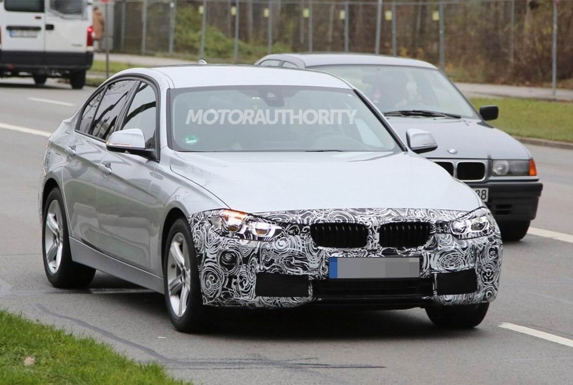 改款宝马3系谍照曝光 2015年上市